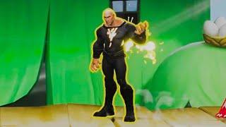 Garnet and The Man in Black (Black Adam) Unique Interactions - MultiVersus HD