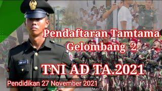 Pendaftaran Tamtama PK Gel. 2 TNI AD Tahun 2021