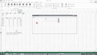 Excel 2013: Database Functions: DMIN and DMAX