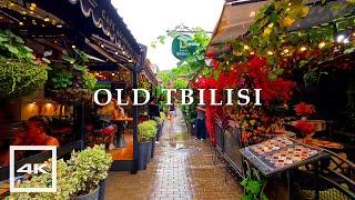 Tbilisi on a rainy day ️ Walking tour 2023 | 4K HDR