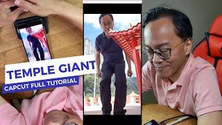 Capcut Full Tutorial - Temple Giant - How to Layer a Video and Remove Background [Live Tutorial]