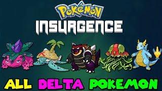 ALL DELTA POKEMON in POKEMON INSURGENCE