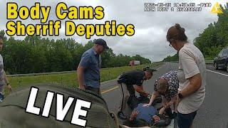 DashCams & BodyCams LIVE from my Motorcycle Crash