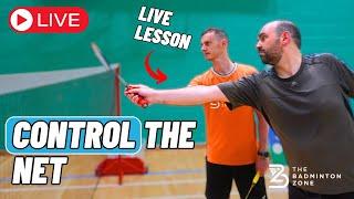 Control the net in DOUBLES | Live Lesson