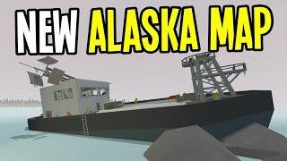 Unturned - New ALASKA MAP is AMAZING!! - Unturned Map Quick Tour