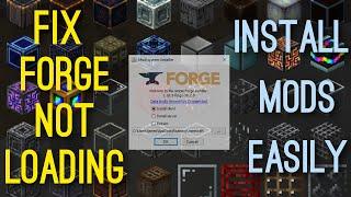 How to Fix Minecraft Forge Not Opening and How to Install Minecraft Mods Easily