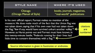 Understanding Citation Styles