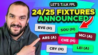 FPL 2024/25 FIXTURES ANNOUNCED | MY REACTION