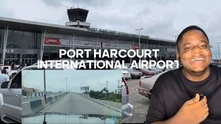 DRIVING TO PORT HARCOURT INTERNATIONAL AIRPORT FROM INSIDE TOWN| VLOG