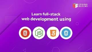 Web Development NodeJS Online Course | Learn full-stack web development using JavaScript & NodeJS