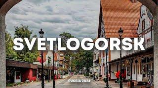 SVETLOGORSK PROMENADE — ALL TOURISTS WALK HERE | ATTRACTIONS SVETLOGORSK 2024