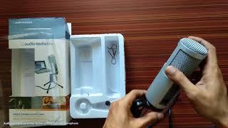 Audio-Technica ATR2500-USB Microphone Unboxing, Review & Mic Test