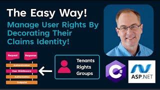 Manage User Rights By Decorating Their Claims Identity