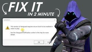 How to Fix Valorant Secure Boot and TPM 2 0 Error 2025