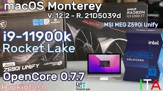 HACKINTOSH - Opencore 0.7.7 - i9 11900k chipset ROCKET LAKE + MSI Z590i Unify - GUIDA COMPLETA