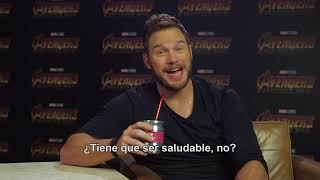 Avengers: Infinity War - Chris Pratt probando platos típicos latinoamericanos