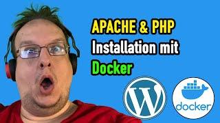 Apache & PHP Server Installation mit Docker Compose und gemountetem Volumen