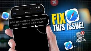 How To Fix Safari Can't Connect To Server on iPhone | Safari Can't Establish a Secure Connection