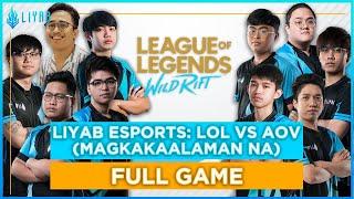 League of Legends: Wild Rift Alpha Test --- Liyab AOV vs Liyab LOL (BLIND PICK - NORMAL) 5 GAMES!