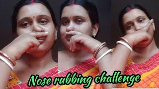 Nose Rubbing challenge video 