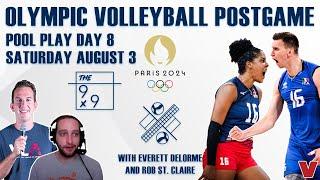 Day 8 | OLYMPIC VOLLEYBALL POSTGAME