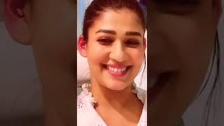 #லேடி சூப்பர் ஸ்டார் நயன் காது குத்தும் அழகு expression queen # #viral video#celebrity shorts