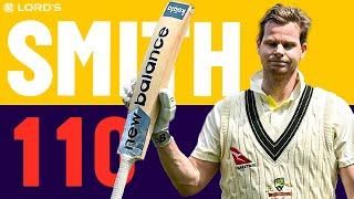  He Loves Batting Here! | Steve Smith's Superb 110 at Lord's! | IN FULL | England v Australia 2023