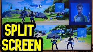 How To Split Screen On Fortnite PS4