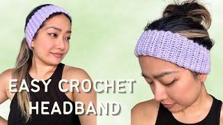 Easy Crochet Headband Tutorial for Beginners