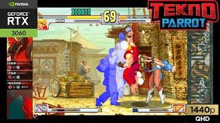 Street Fighter III 3rd Strike: Fight for the Future (1999) Teknoparrot Gameplay 2023