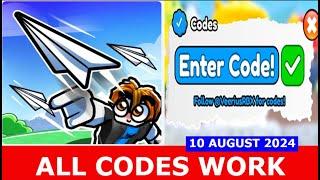 *ALL CODES*  Yeet a Plane Simulator! ROBLOX | AUGUST 10, 2024