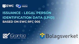 Cross-Border Org. Digital Identity (eIDAS): Bolagsverket & iGrant.io Demo Legal Person ID Issuance