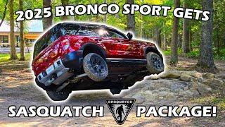 New Sasquatch Package Takes the 2025 Bronco Sport to the Next Level