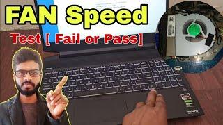 How to check laptop fan is working or not ? || FAN Speed Test on HP Pavilion Gaming 15