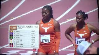 Texas Relays 4x100 relay Finals A