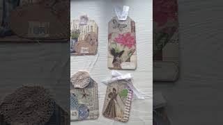 Junk journal tags #tagtastic #ephemera #junkjournalideas #junkjournaltags #junkjournal