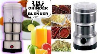 Nima 2 In 1 Electric Grinder & Blender