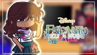 🪔REACTION: Encanto reacts to MIRABEL TIKTOKS  | Gacha Encanto | #encanto Silent Bellaa