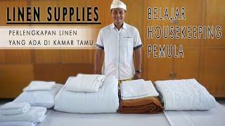 Linen Supplies,-Belajar Housekeeping Pemula,-jung de gung