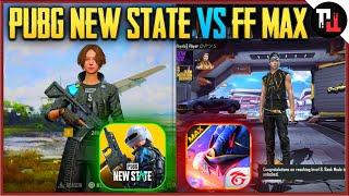 PUBG NEW STATE VS FREE FIRE MAX || FREE FIRE VS PUBG NEW STATE || PUBG NEW STATE - FF MAX