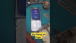 jio f320 hang on logo|| solution