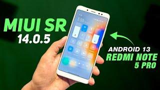 MIUI SR Wiston 14.0.5 For Redmi Note 5 Pro | Android 13 | Lots Of Customizations | Full Review