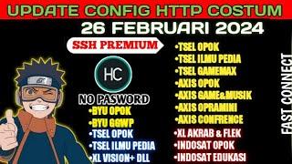 TERBARU | CONFIG HTTP COSTUM | XL VISION+ | Axis | TelkomseL| Indosat,BYU [ 26  FEBRUARI ]