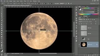 Photoshop Tutorial - Two ways to create center guides