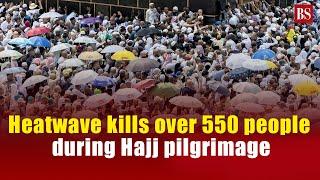 Heatwave kills over 550 people during Hajj pilgrimage