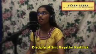 Kanchadalaya - Hithaishi B Srinivas Vocal | #svaralekhahithaishi