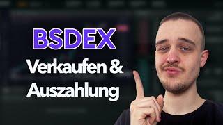 BSDEX - Coins verkaufen & EURO auszahlen! | BSDEX Tutorial Deutsch