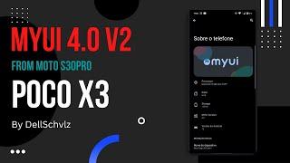 How to Install MYUI in POCO X3 & X3 NFC || From MOTO S30 Pro