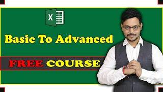 Excel Beginner to advanced full course in hindi | basic to advanced excel course | Free excel course
