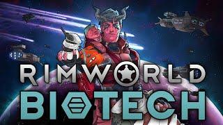 ВЫШЛО! Смотрим новое dlc для Rimworld Biotech 1.4 (дети, генетика, механоиды)